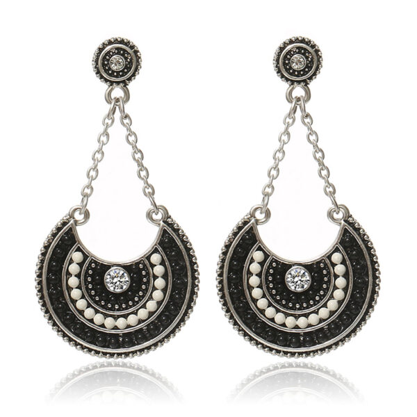Women's Colorful Bohemian Earrings - Image 3