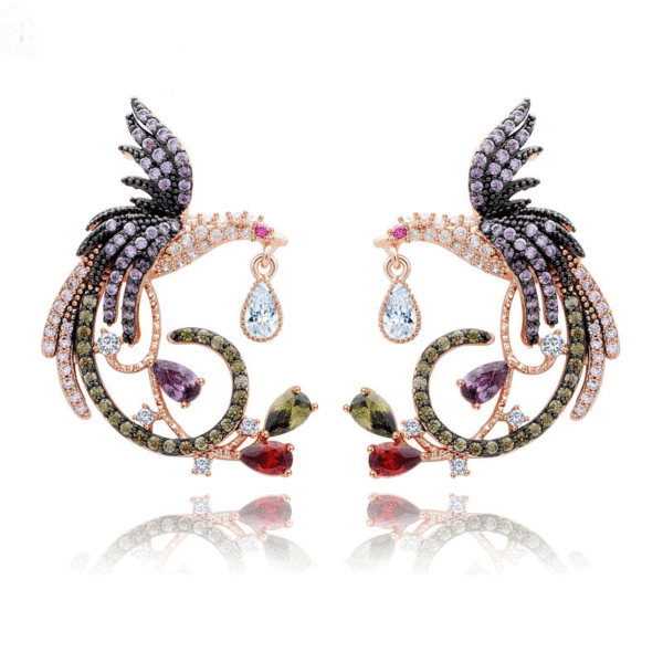 Women's Phoenix Stud Earrings