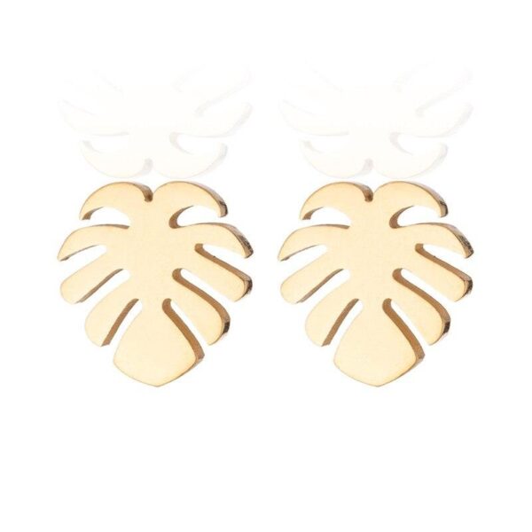 Fashion Women`s Vintage Feather Earrings