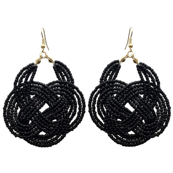 Women's Colorful Beaded Earrings - Image 5