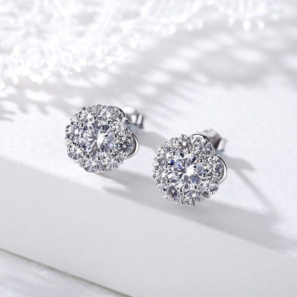 925 Silver Women's Stud Earrings