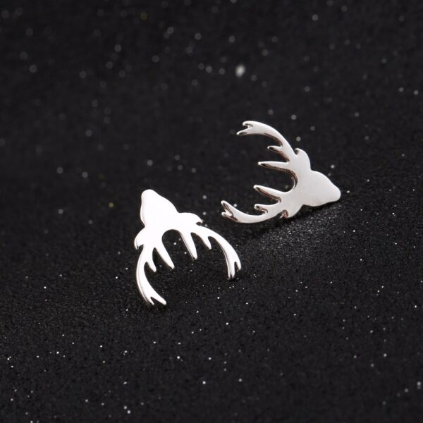 Ladies' Deer Stud Earrings - Image 4