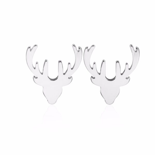 Ladies' Deer Stud Earrings - Image 6