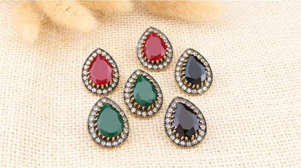 Women's Water Drop Stud Earrings - Image 3
