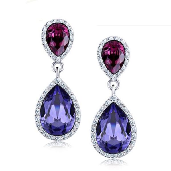 Women's Luxury Elegant Long Earrings - Image 3