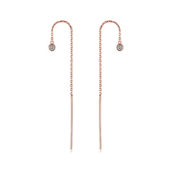 925 Silver Drop Earrings for Women - Image 4
