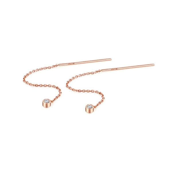 925 Silver Drop Earrings for Women - Image 5