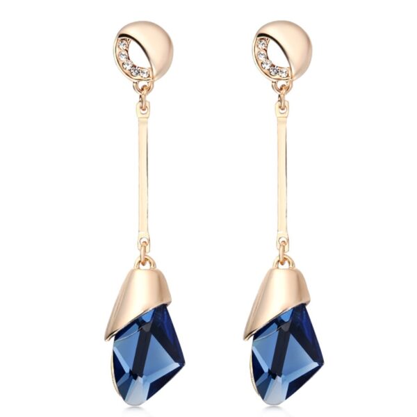 Women's Long Dangle Earrings - Image 2