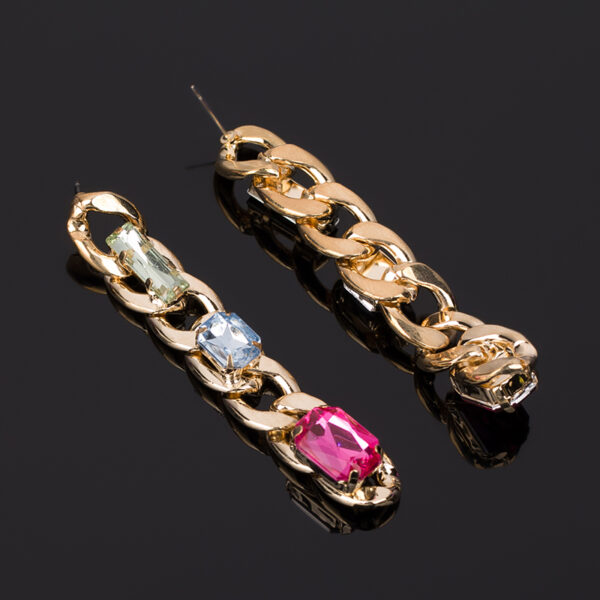 Women's Long Chain Earrings - Image 5