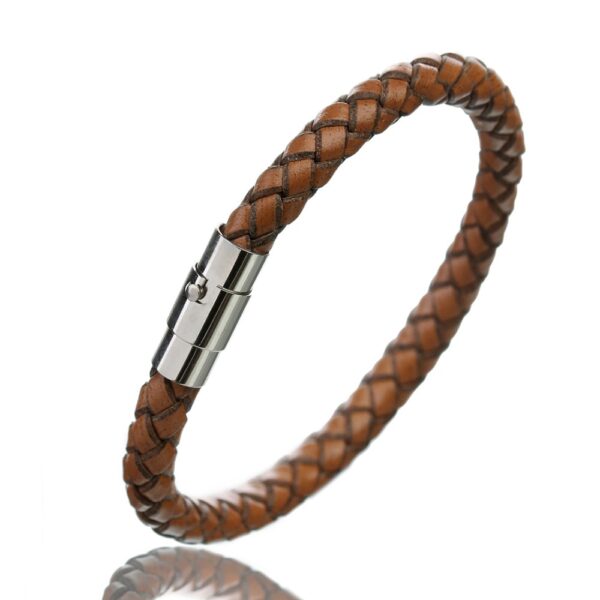 Braided Wristband for Men with Magnetic Clasp - Image 5