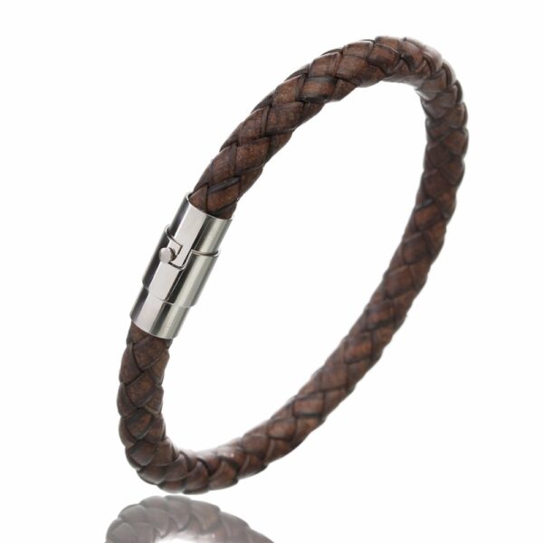 Braided Wristband for Men with Magnetic Clasp - Image 3