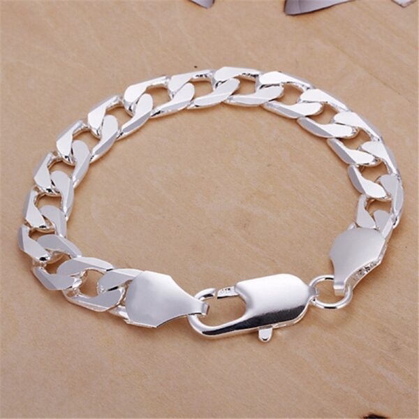 Men's Classic Silver Plated Bracelets