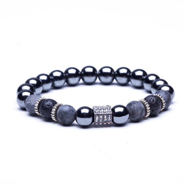 Natural Stone Beaded Bracelet for Men