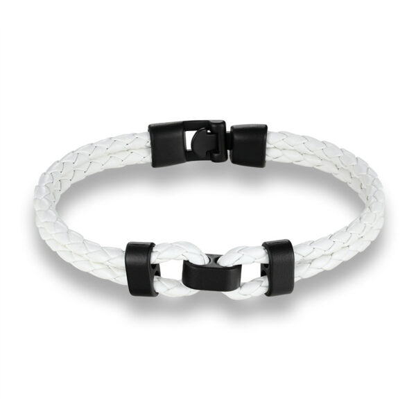 Men's Leather Chain Bracelets - Image 8