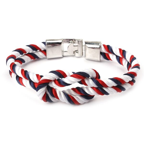 Men's Rope Knot Bracelet - Image 6