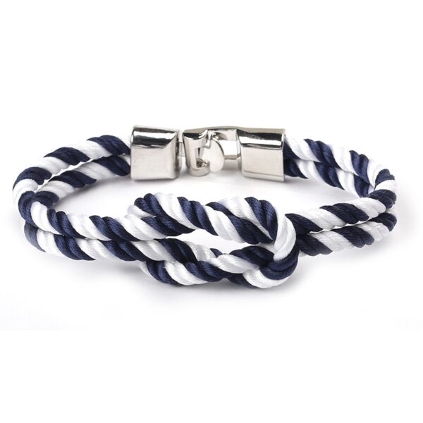 Men's Rope Knot Bracelet - Image 4