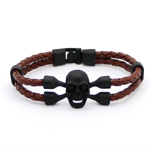 Fashion Casual Leather Men's Bracelet - Image 7