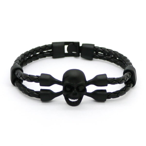Fashion Casual Leather Men's Bracelet - Image 4