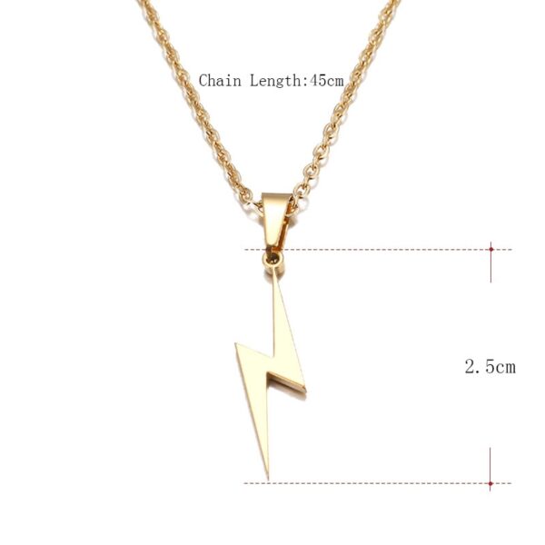 Women's Lightning Necklace - Image 7