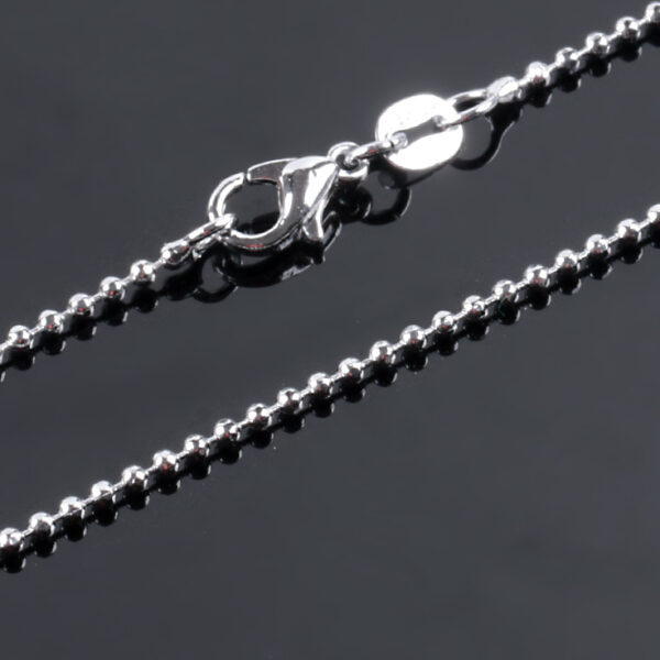 Cute Cat Shaped Necklace with Natural Stone - Image 8