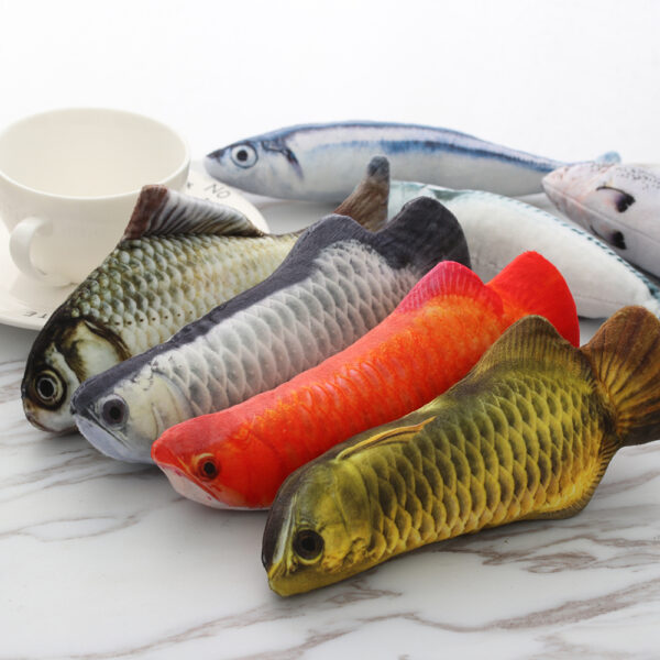 Realistic Plush Fish Toy - Image 3