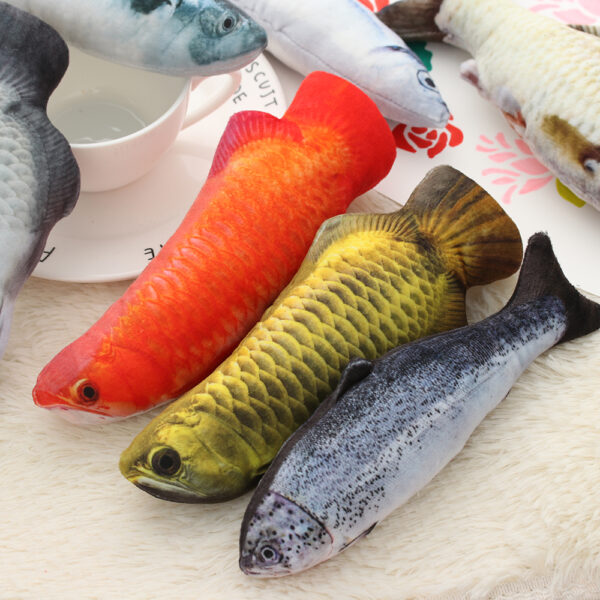 Realistic Plush Fish Toy - Image 4