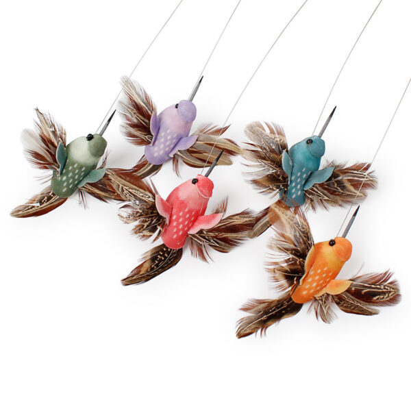 Colorful Electric  Butterfly and Bird - Image 7