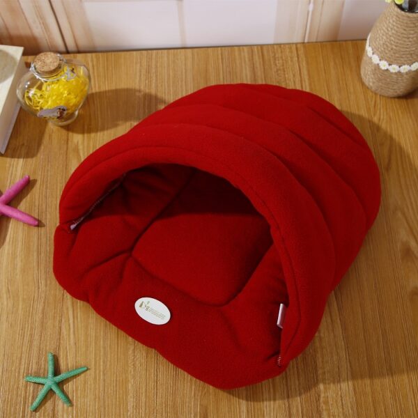 Shell Style Winter Warm Dog Bed - Image 3