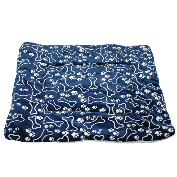 Warm Lamb Velvet Dog Mat with Colorful Print - Image 6
