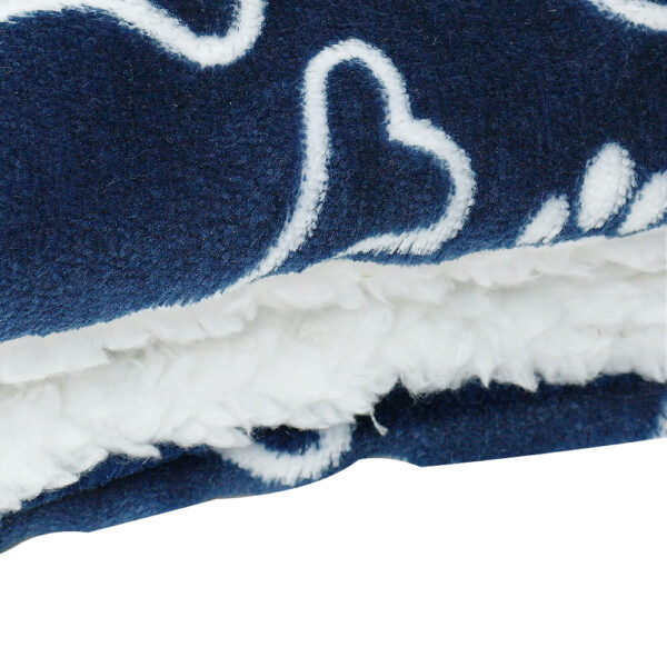 Warm Lamb Velvet Dog Mat with Colorful Print - Image 7