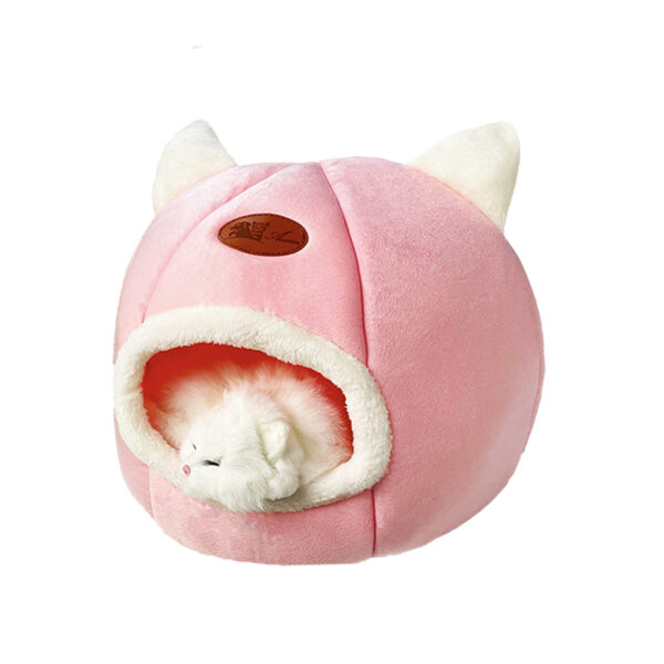 Cozy House Bed with Cat Ears - Image 6