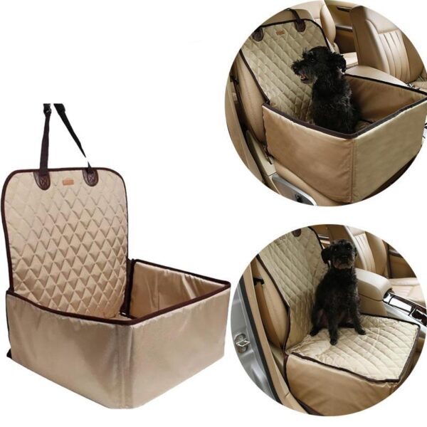 2 in 1 Dog Car Seat Cover and Carrier