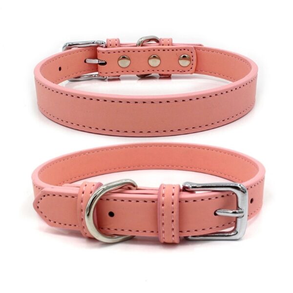 Solid Color Collar for Small Dogs - Image 5