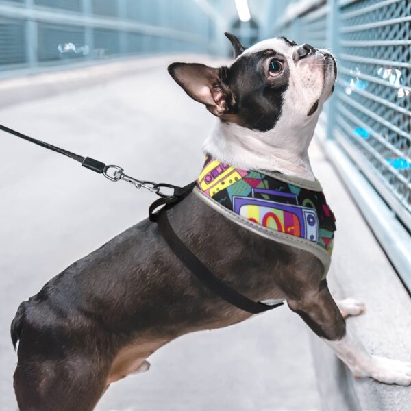 Breathable Printed Nylon Dog Harness Vest - Image 5