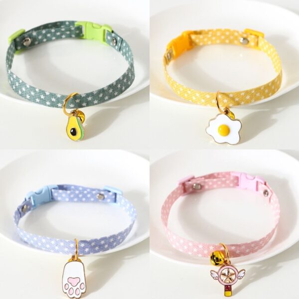 Adjustable Cat Collar with Bell