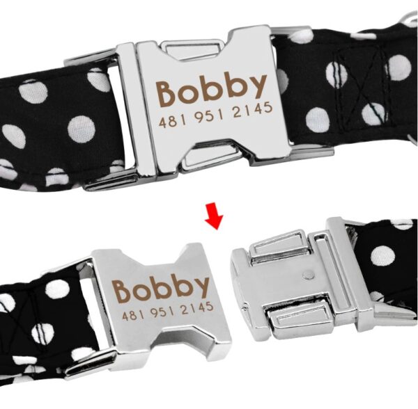 Dog's Polka Dot Collar - Image 5