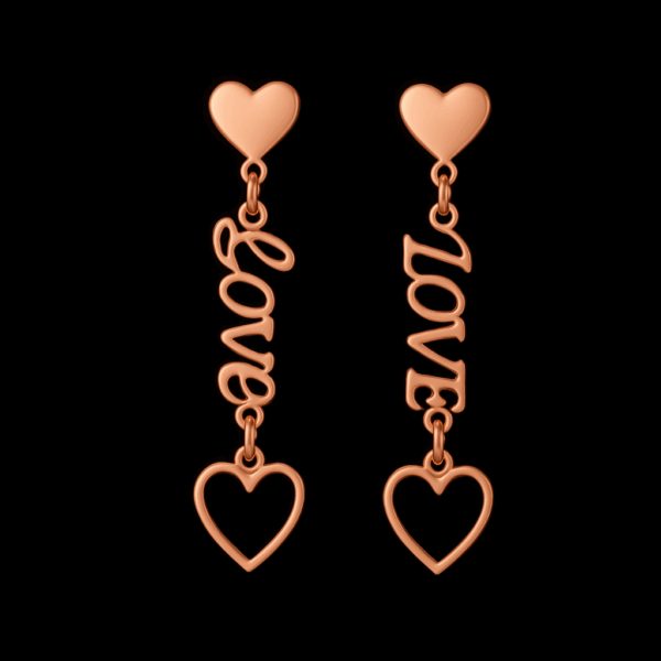 Custom Name Stud Earring