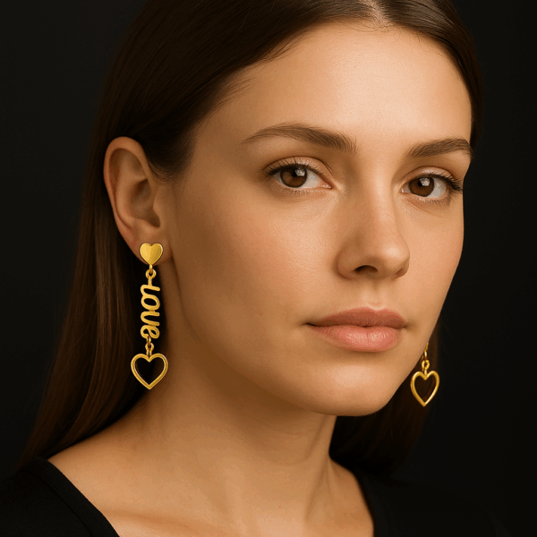 Custom Name Stud Earring - Image 6
