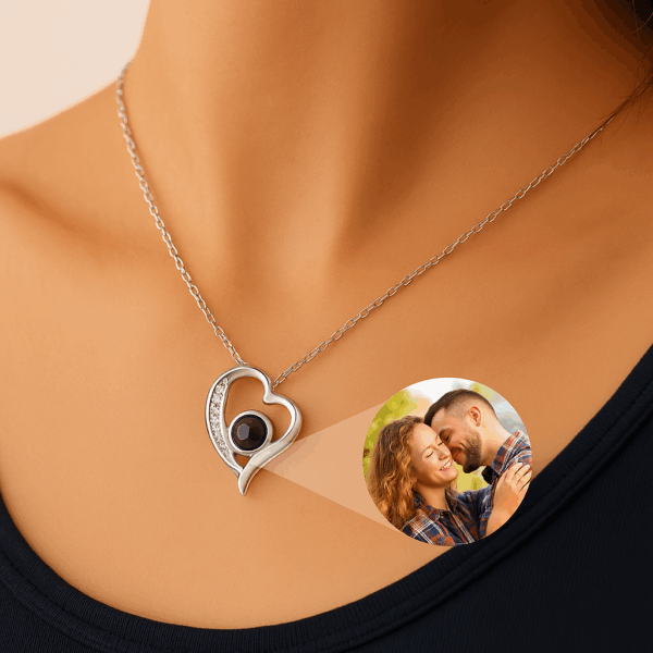 Custom Photo Projection Necklace