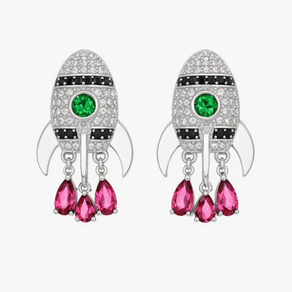 Rocket Women's Stud Earrings