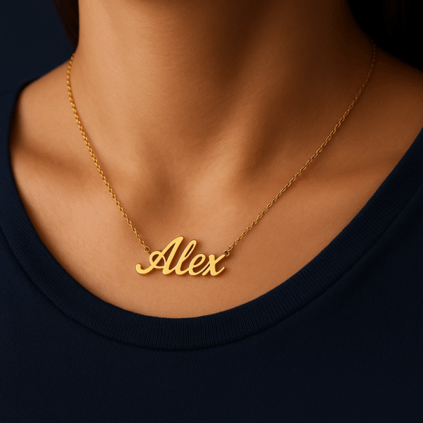 Personalized Name Pendant Necklace - Image 6