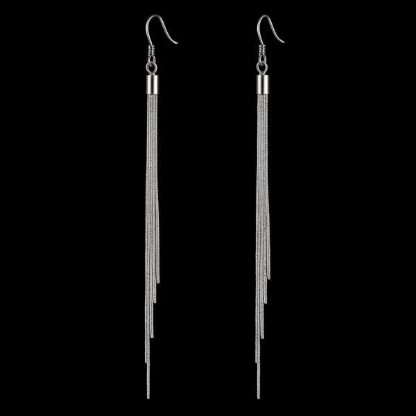 Women's Vintage Silver Earrings